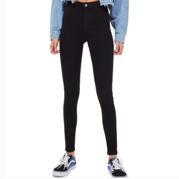 Topshop Denim - SALE!!!!!!! TOPSHOP Joni black skinny jeans